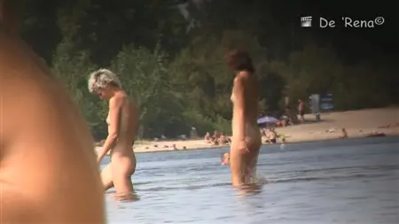 Скрытая видеосъемка из нудистского пляжа